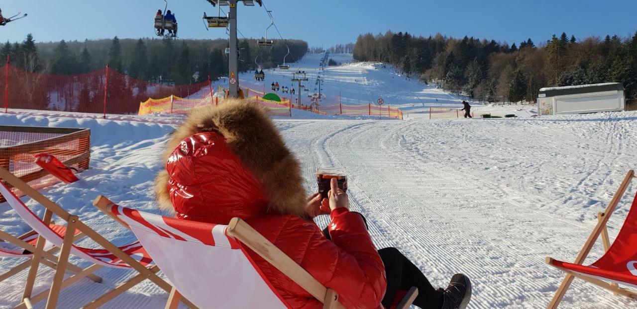 Pensjonat Laworta Ski Ustrzyki Dolne Esterno foto