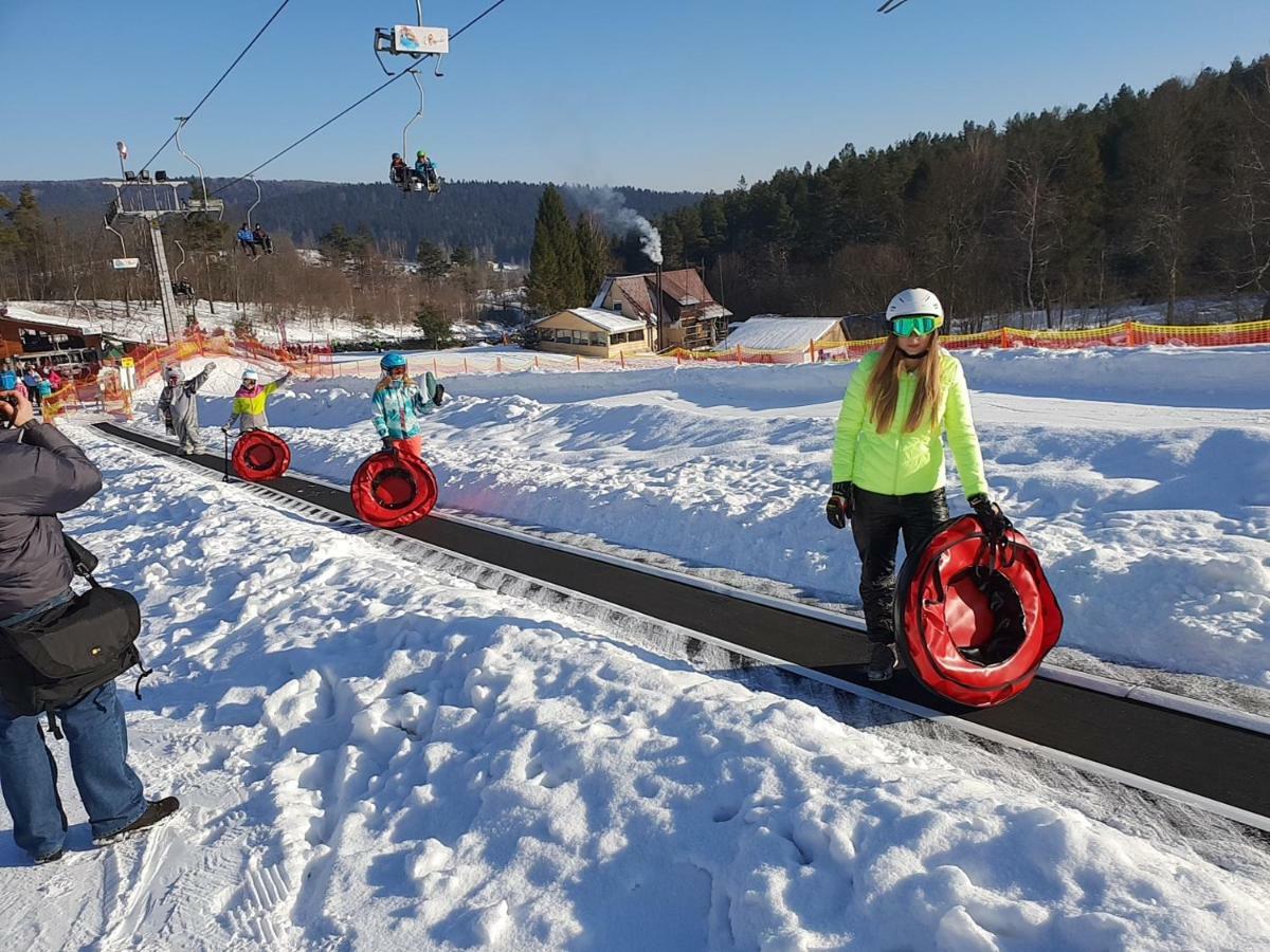 Pensjonat Laworta Ski Ustrzyki Dolne Esterno foto